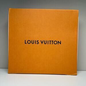 Louis Vuitton | Flat Storage Box | Orange | 14.75 W x 13.75 H x 3.4 D inch